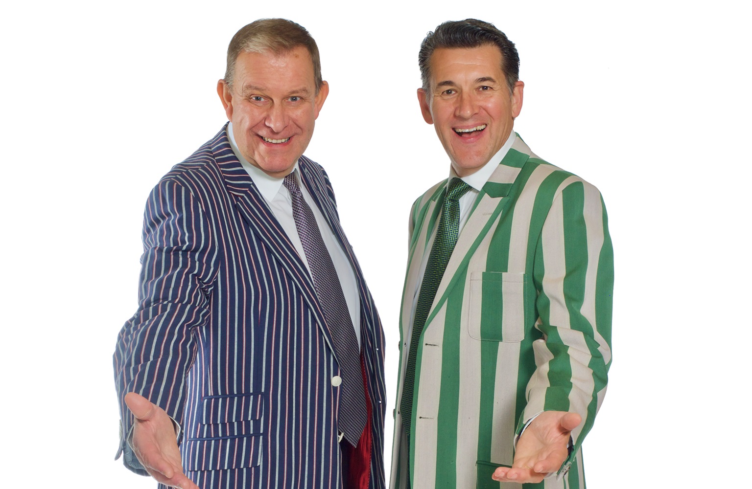 Comedy, magic and accordians: Meet Olly and Nigel from Potters Laughter Show