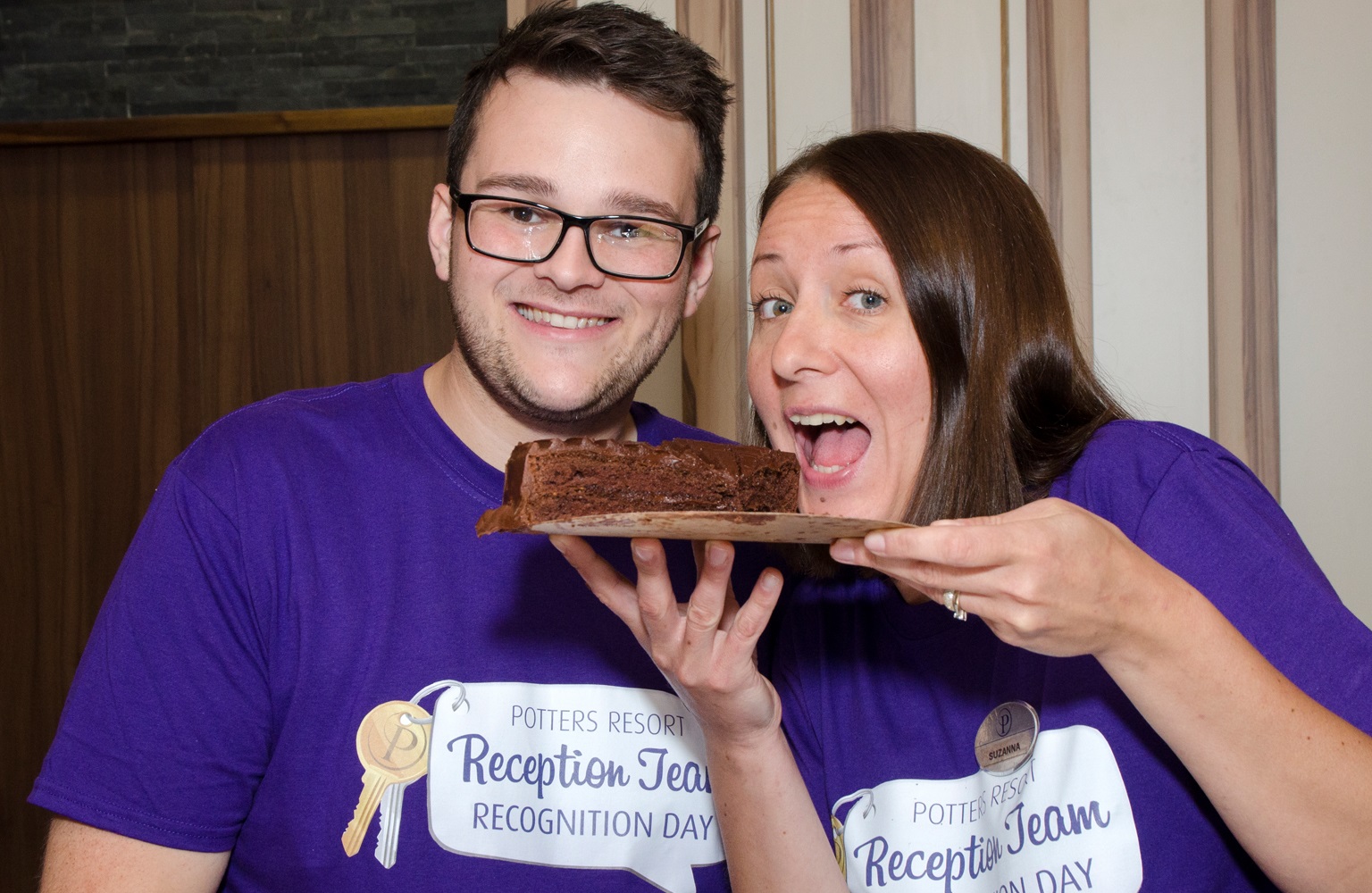 Cakes, Zumba and a 13.5 metre Giant Swing to celebrate Reception Team Recognition Day