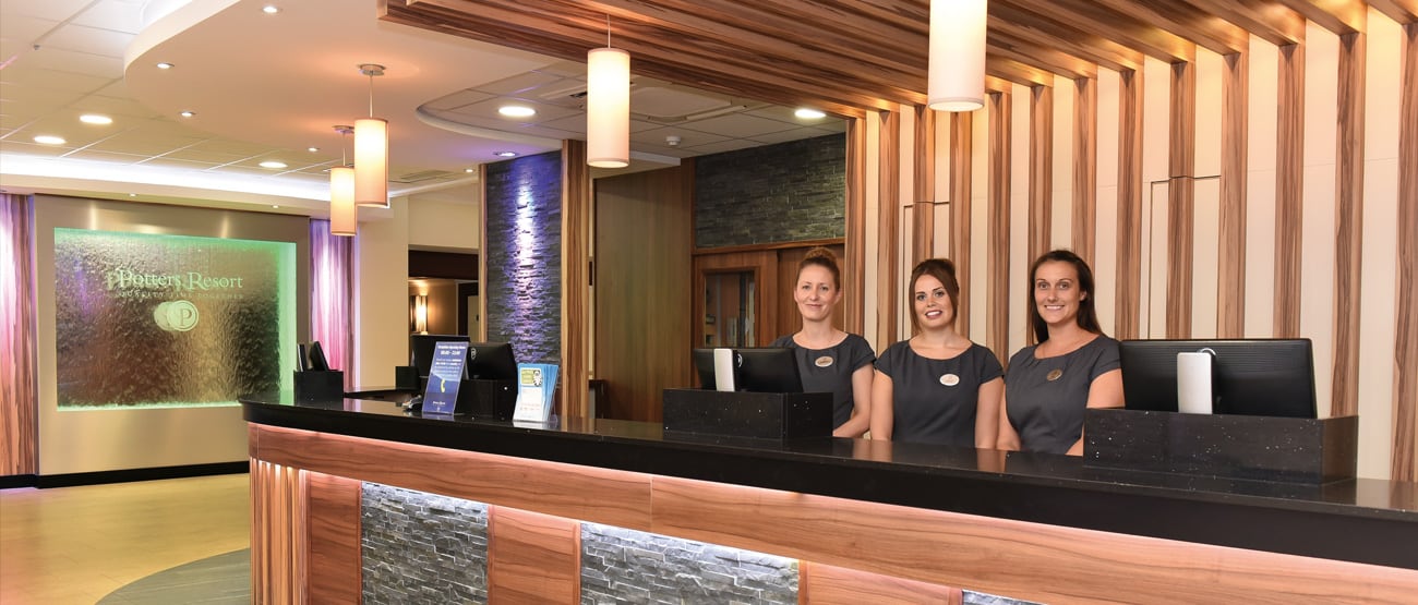 Potters Resort Reception